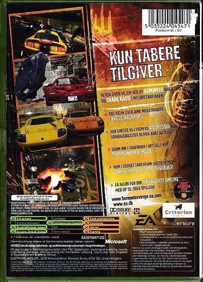 Burnout Revenge - XBOX (B Grade) (Genbrug)